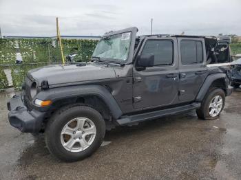  Salvage Jeep Wrangler