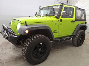  Salvage Jeep Wrangler