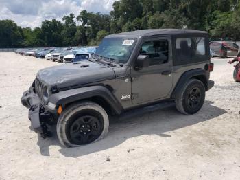  Salvage Jeep Wrangler