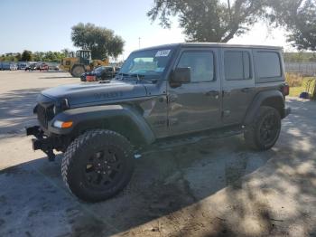  Salvage Jeep Wrangler