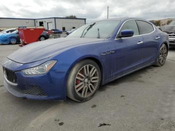  Salvage Maserati Ghibli S