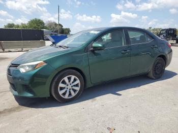  Salvage Toyota Corolla