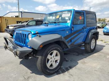  Salvage Jeep Wrangler