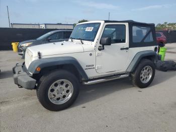  Salvage Jeep Wrangler
