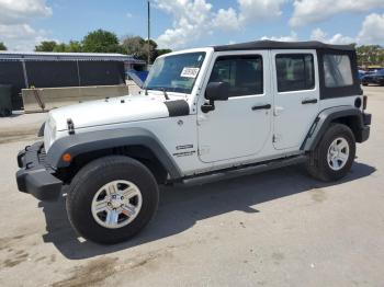  Salvage Jeep Wrangler