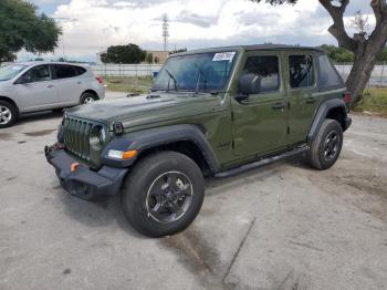  Salvage Jeep Wrangler