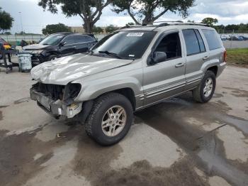  Salvage Jeep Grand Cherokee