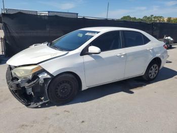 Salvage Toyota Corolla