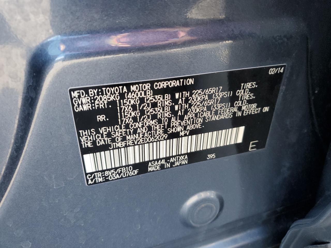 Toyota RAV4 Le Image 13