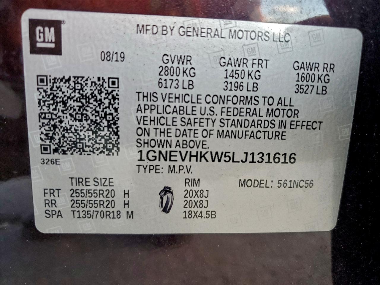 Chevrolet Traverse Lt Image 6