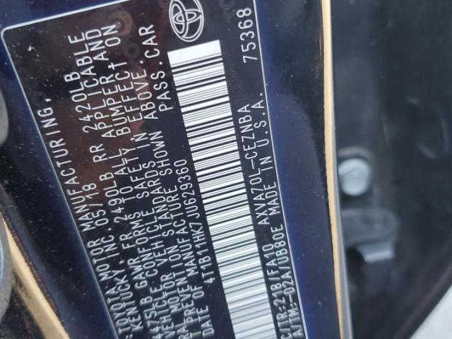 Toyota Camry L Image 10