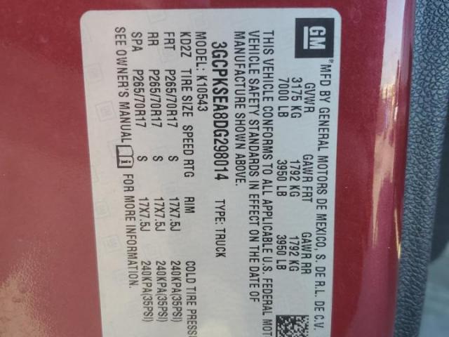 Chevrolet Silverado K1500 Lt Image 11