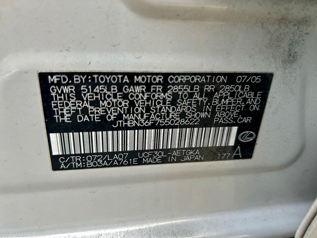 Lexus LS 430 Image 3