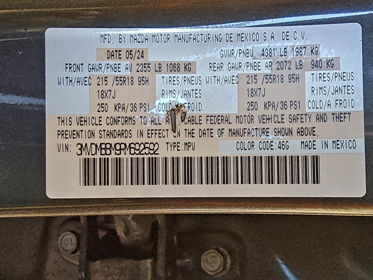 Mazda Cx Select Image 6