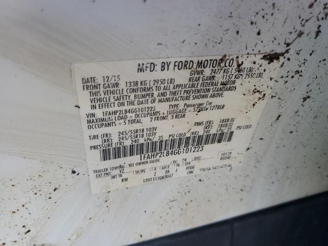 Ford Taurus Police Interceptor Image 12