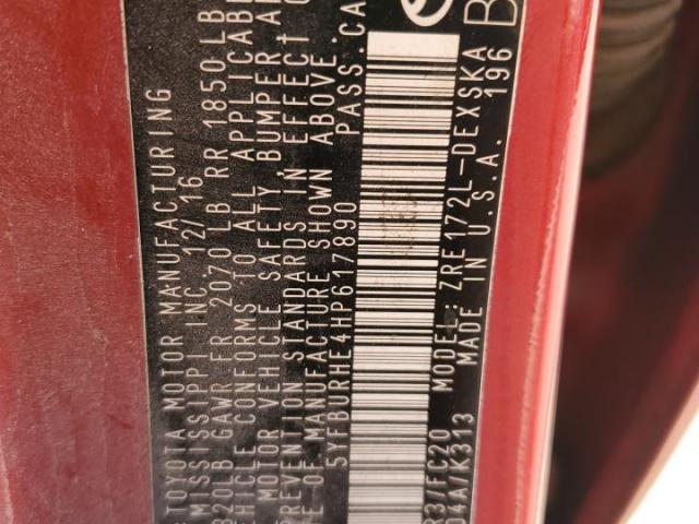 Toyota Corolla L Image 12