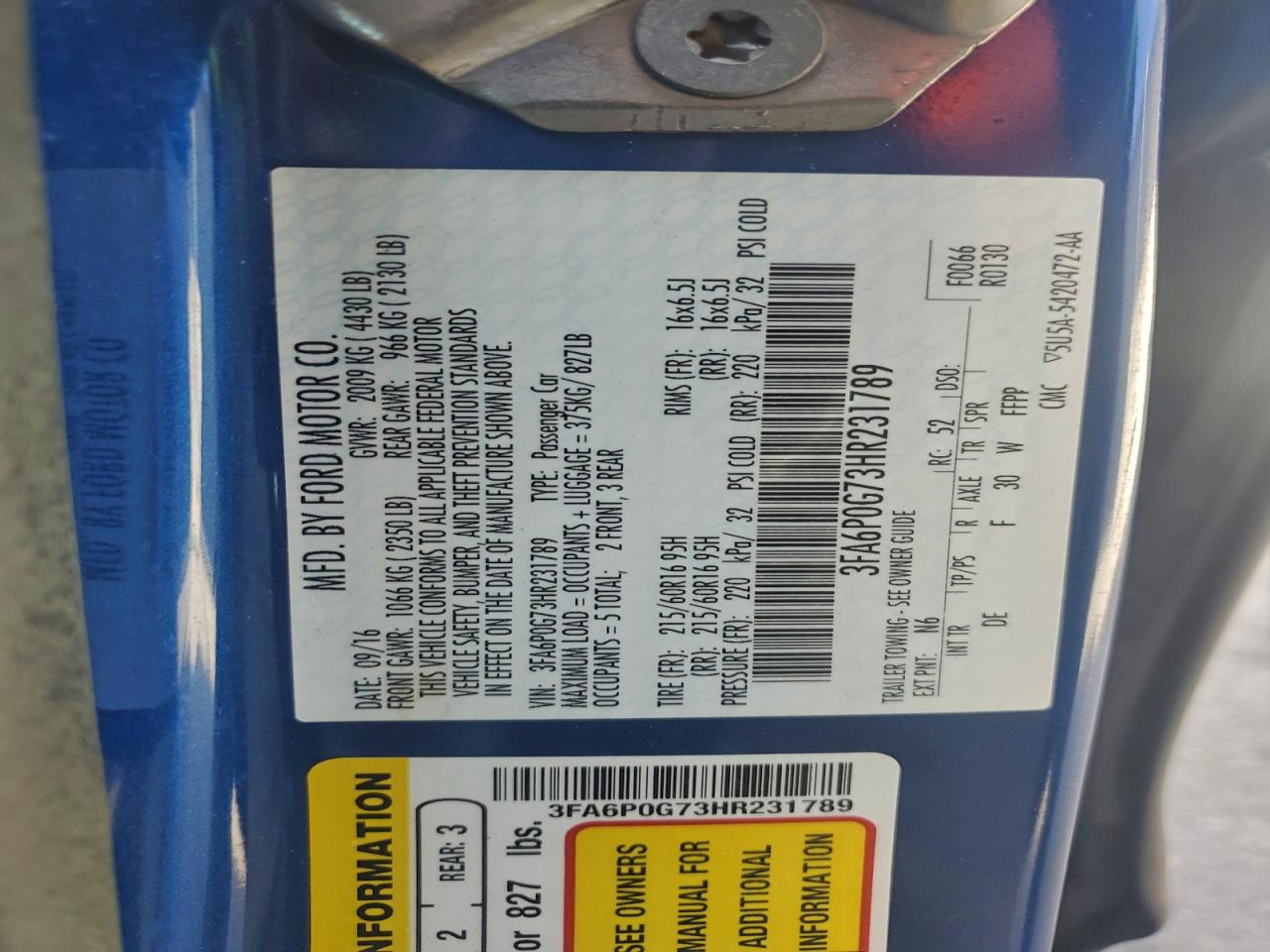 Ford Fusion S Image 11