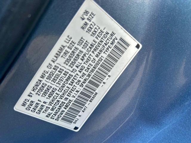 Honda Odyssey Exl Image 9