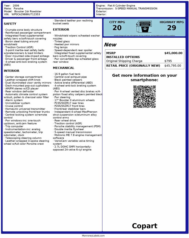 Porsche Boxster Image 2