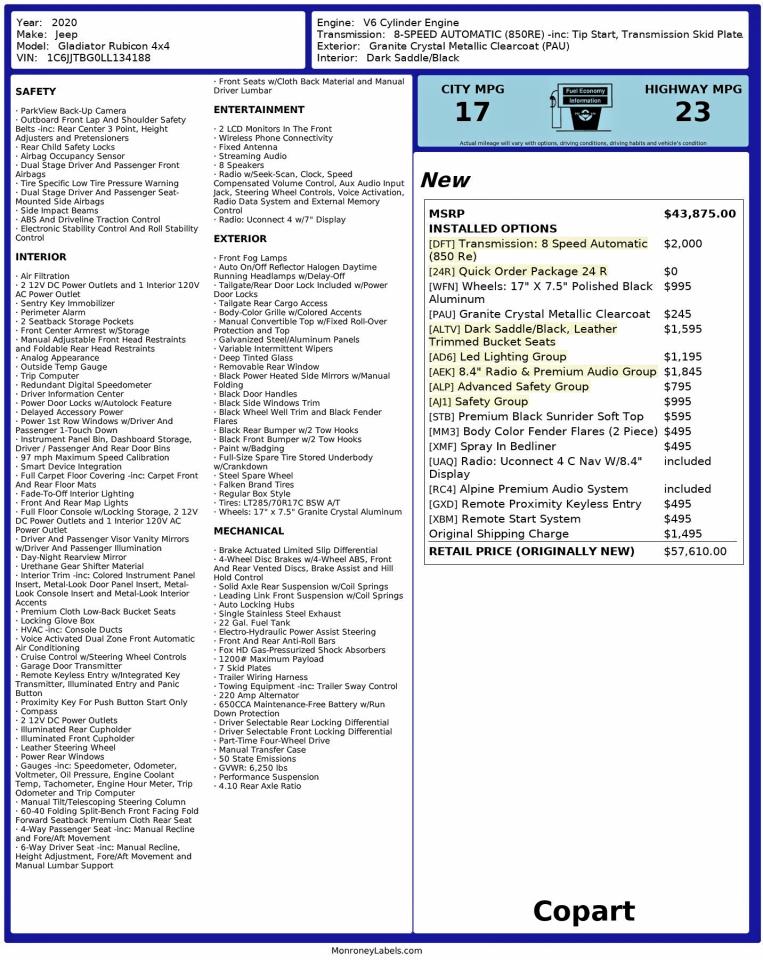 Jeep Gladiator Rubicon Image 6