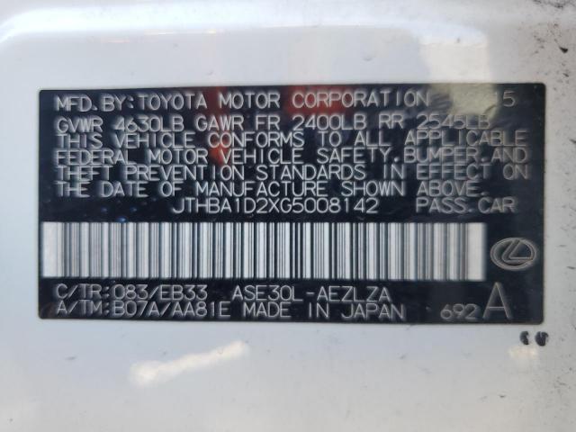 Lexus Is 200t Image 8