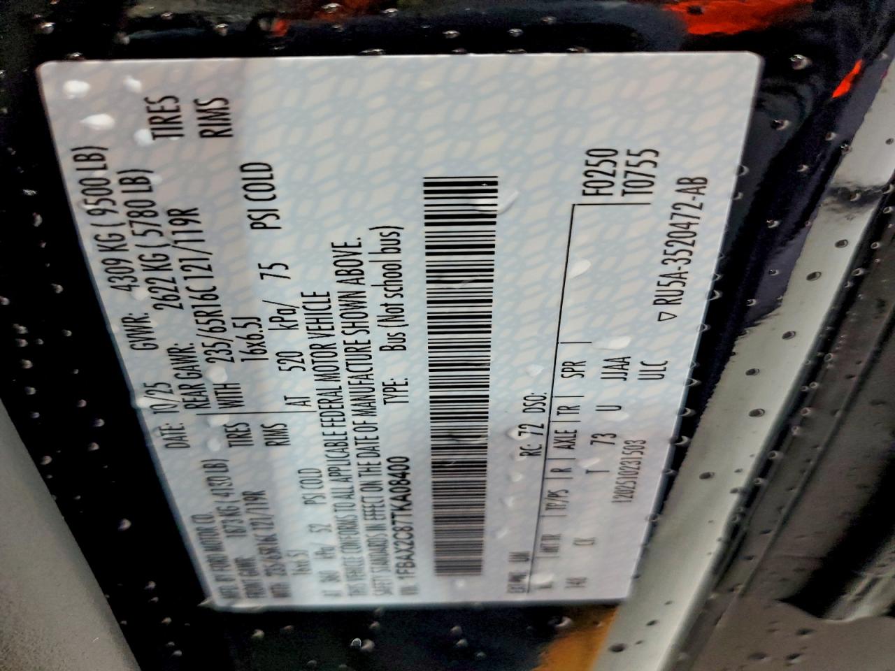 Ford Transit T-350 Image 8