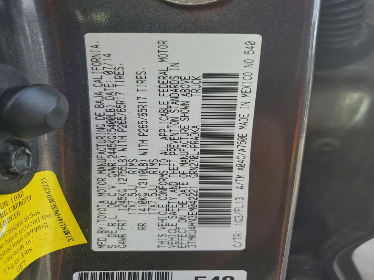 Toyota Tacoma Double Cab Prerunner Long Bed Image 2