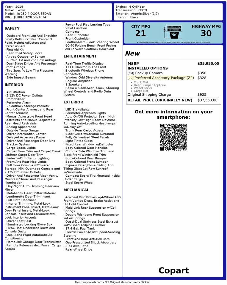 Lexus Is 250 Image 7