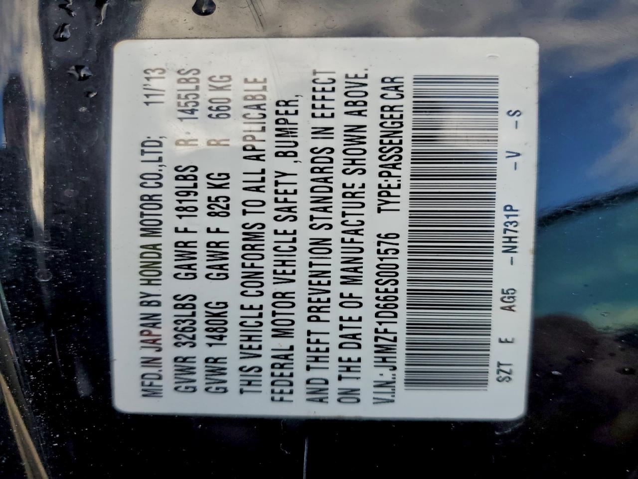 Honda Crz Ex Image 11