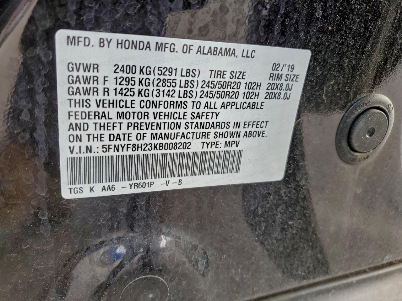 Honda Passport Sport Image 13