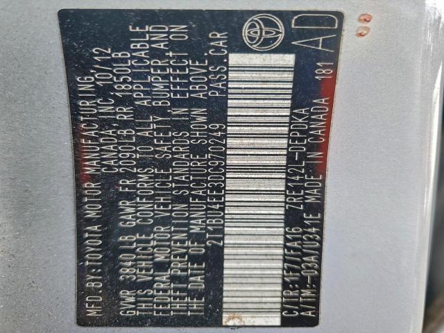 Toyota Corolla Base Image 10