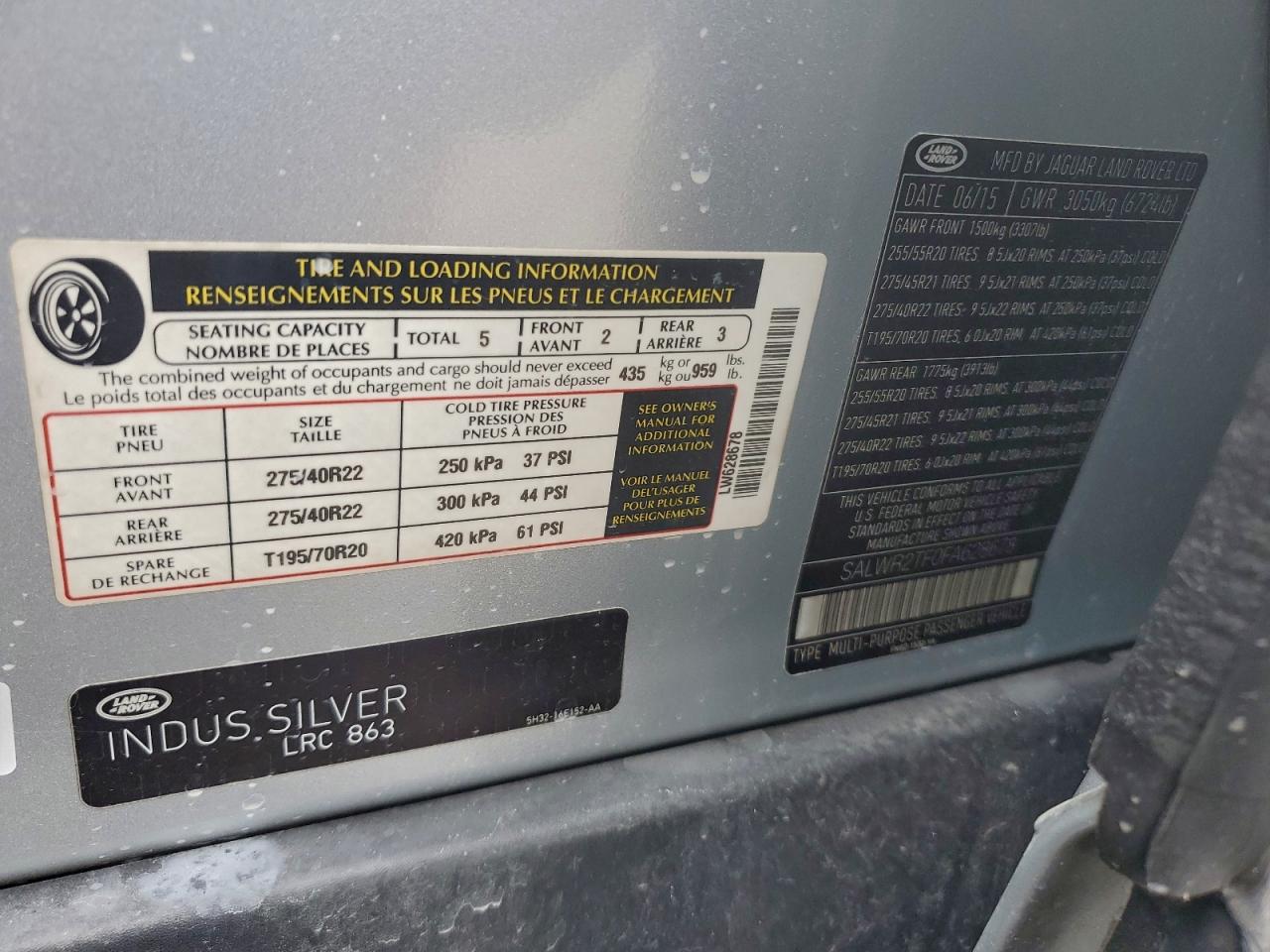 Land Rover Range Rover Sc Image 14