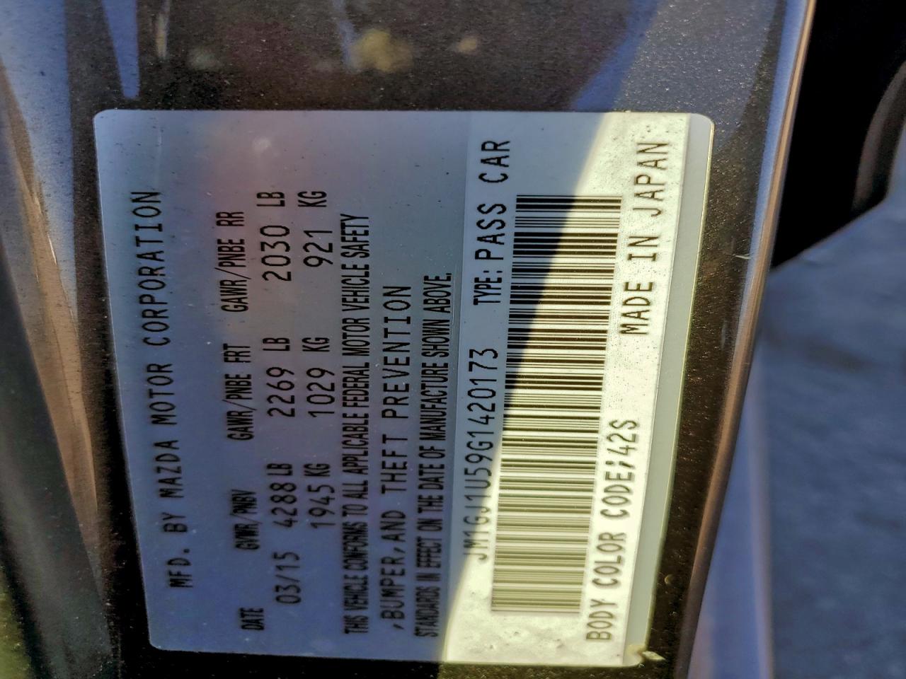 Mazda 6 Sport Image 8