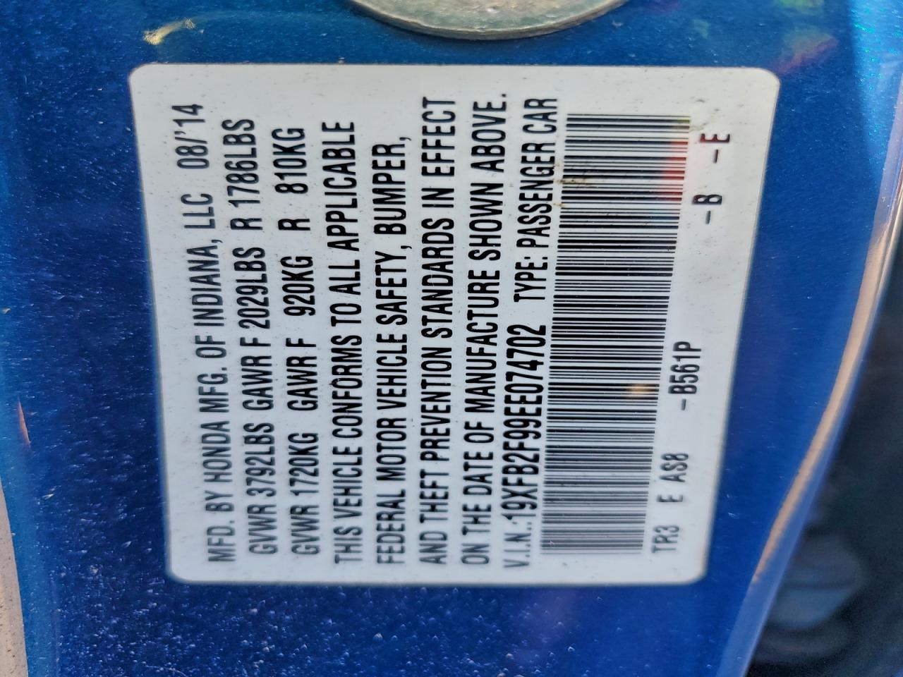 Honda Civic Exl Image 13