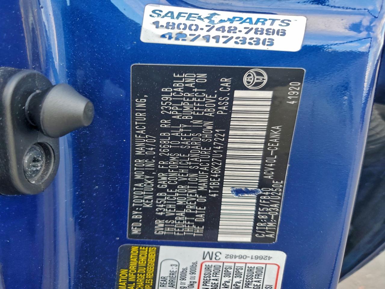 Toyota Camry Ce Image 5