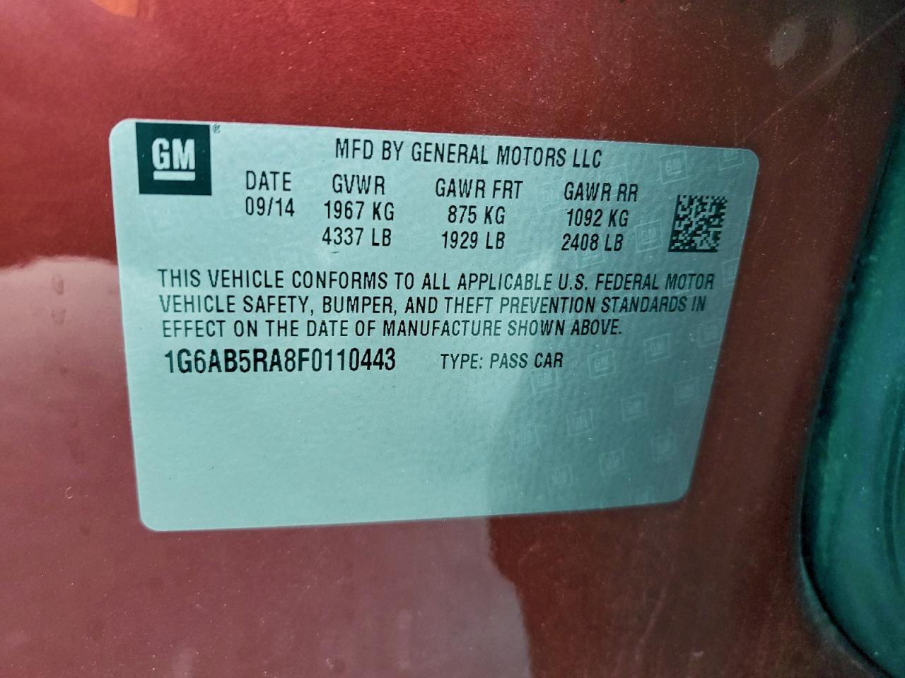 Cadillac ATS Luxury Image 6