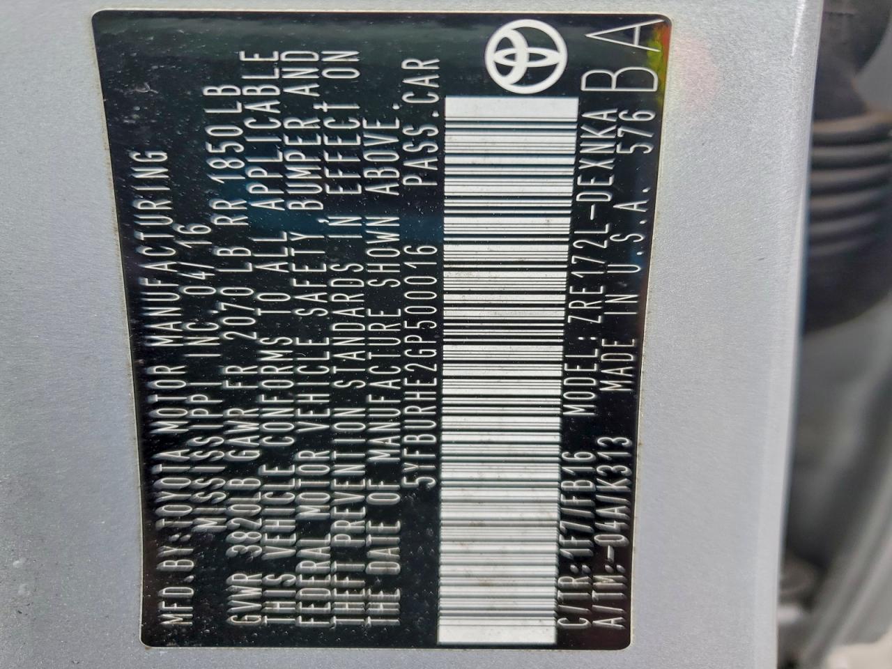 Toyota Corolla L Image 11