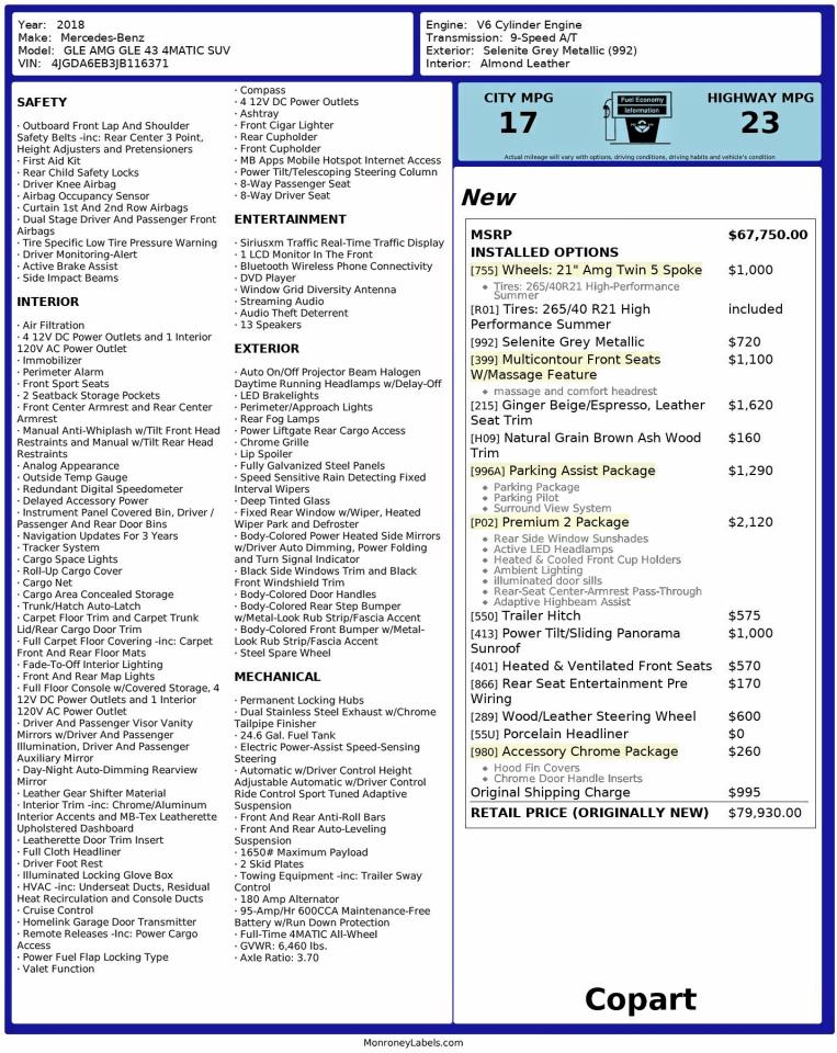 Mercedes-Benz GLE 43 Amg Image 10