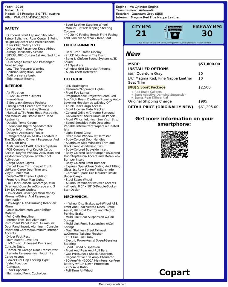 Audi S4 Prestige Image 9