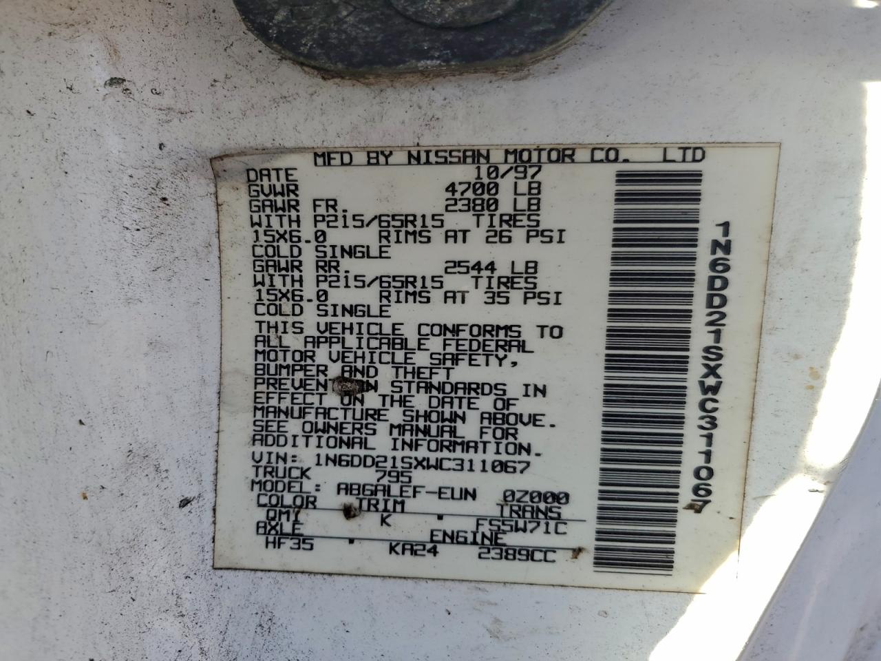 Nissan Frontier Xe Image 12