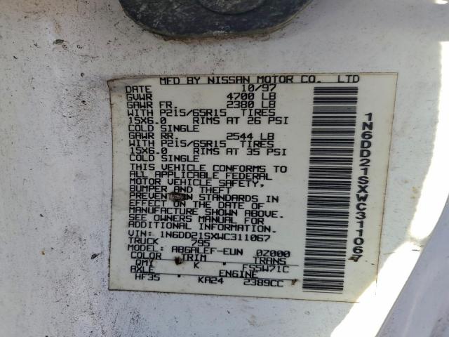 Nissan Frontier Xe Image 12