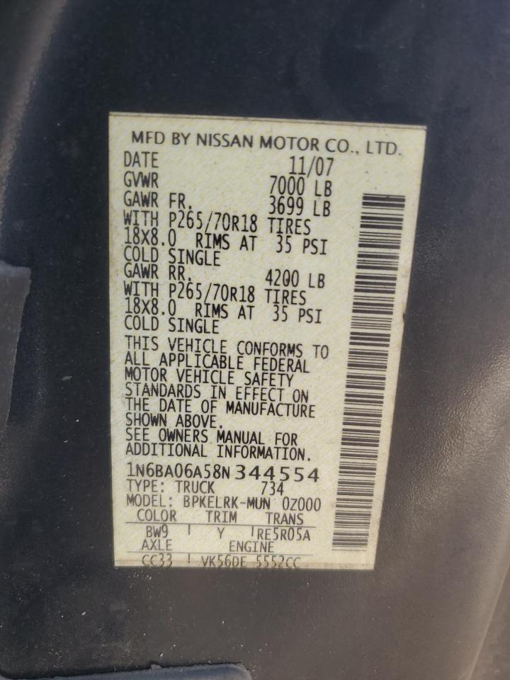 Nissan Titan Xe Image 4