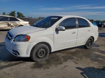  Salvage Chevrolet Aveo