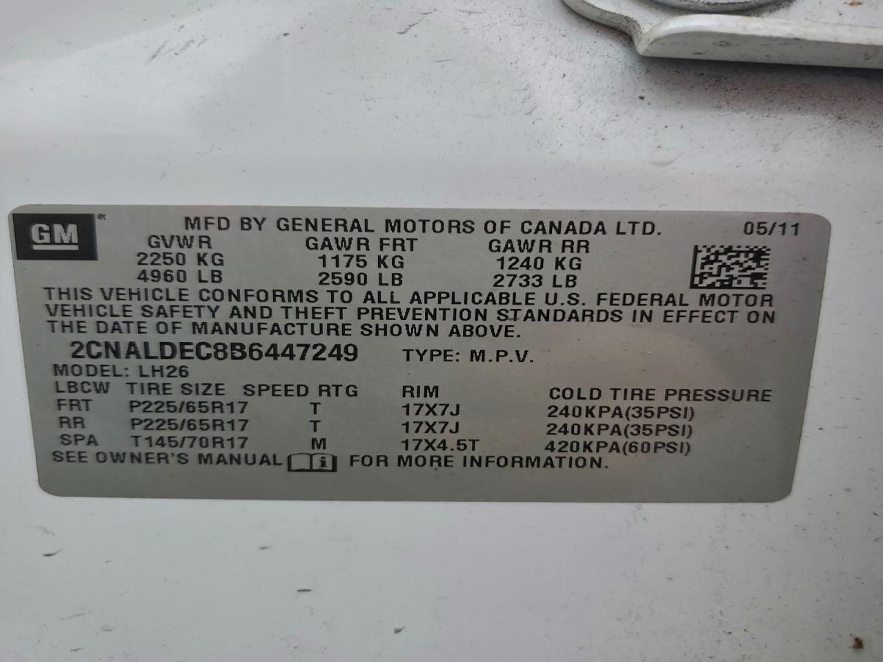 Chevrolet Equinox Lt Image 4