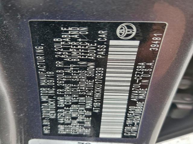 Toyota Camry L Image 11