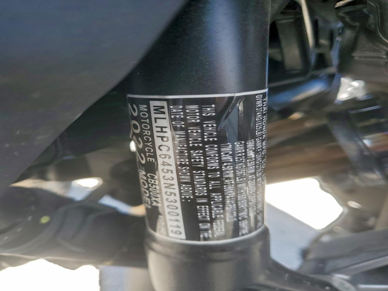 Honda Cb Cycle Xa Image 4