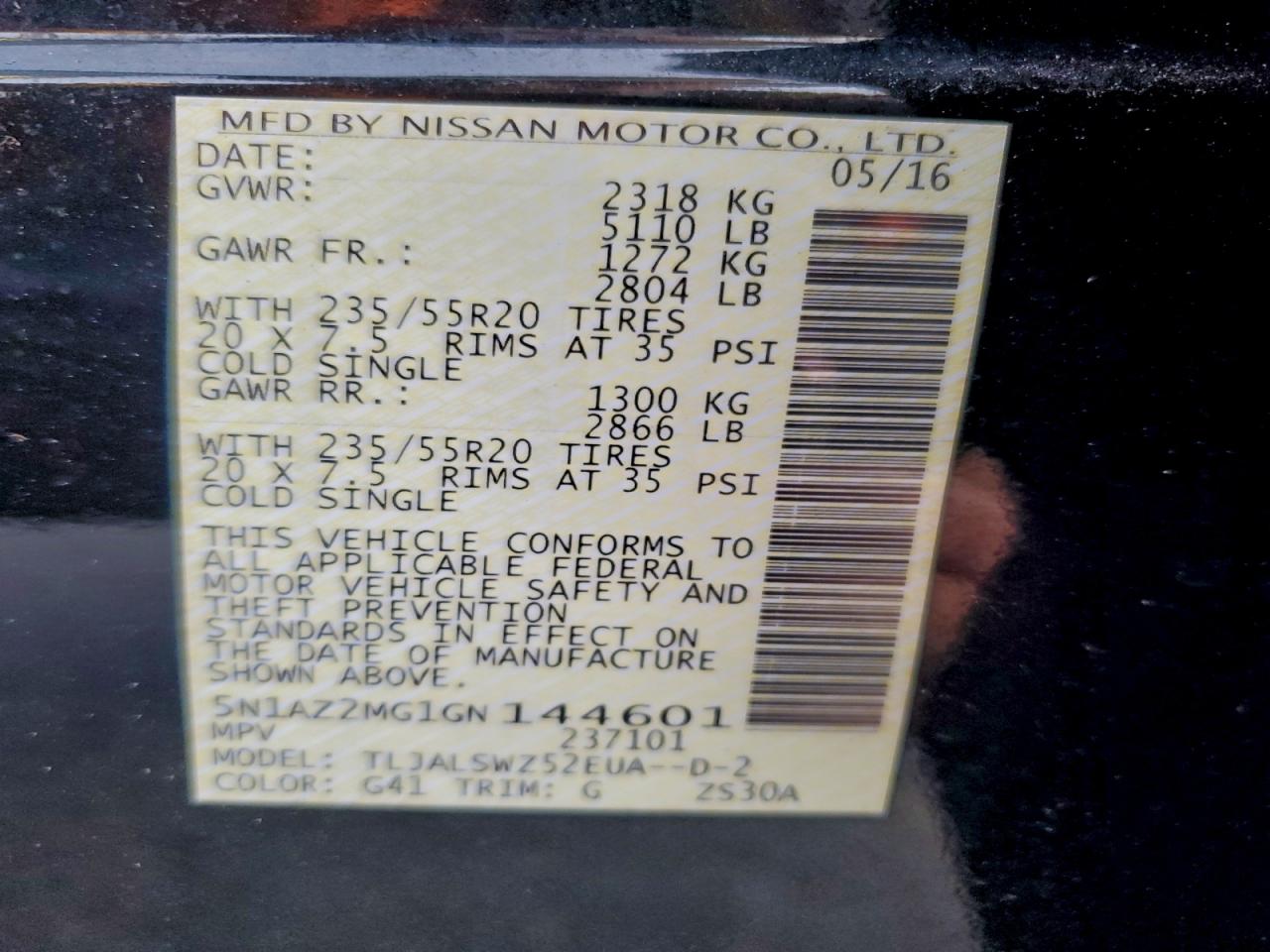 Nissan Murano S Image 6