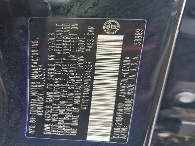 Toyota Camry Le Image 12