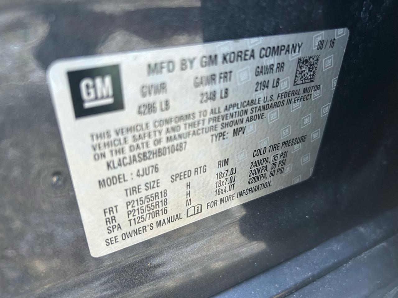 Buick Encore Preferred Image 9