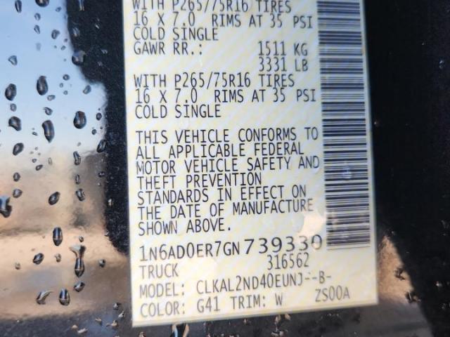 Nissan Frontier S Image 4